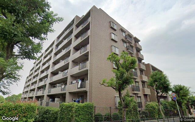 東急ドエルアルス流山パークフロンテージュの外観（Googleストリートビュー）