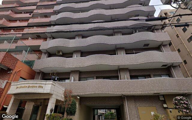 ライオンズマンション柏シティの外観（Googleストリートビュー）
