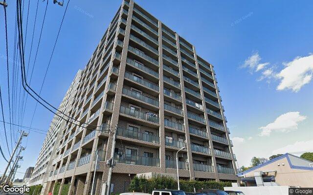レクセルマンション稲毛の外観（Googleストリートビュー）