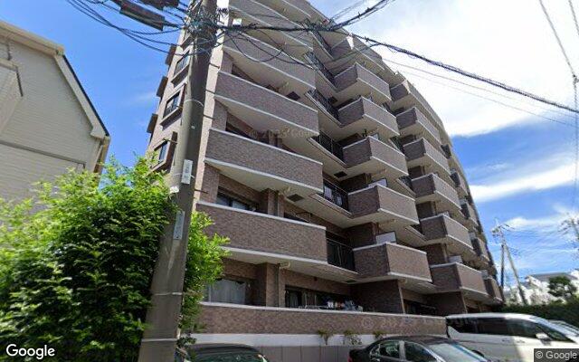 ハイホーム北松戸の外観（Googleストリートビュー）