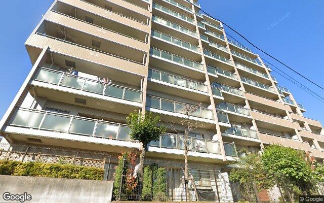 東急ドエルアルス松戸カームガーデンの外観（Googleストリートビュー）