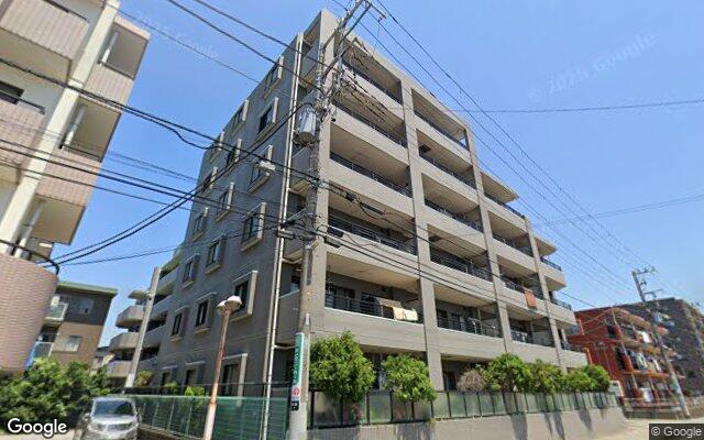 ライオンズステージ幕張本郷の外観（Googleストリートビュー）