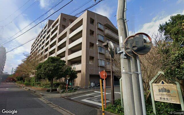 ガーデンプラザ新検見川20番館の外観（Googleストリートビュー）