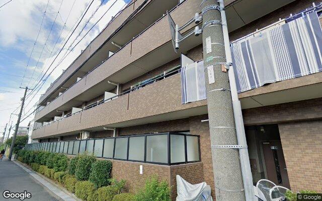 ライオンズマンション行徳第2の外観（Googleストリートビュー）