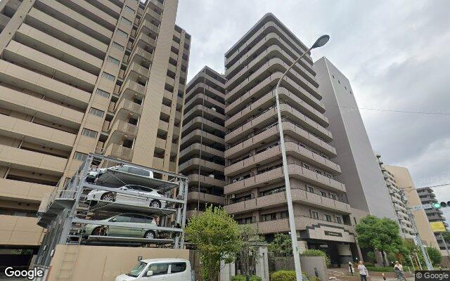 ライオンズプラザ稲毛海岸の外観（Googleストリートビュー）