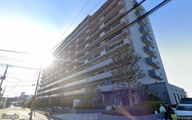 稲毛長沼パークハウスの外観（Googleストリートビュー）