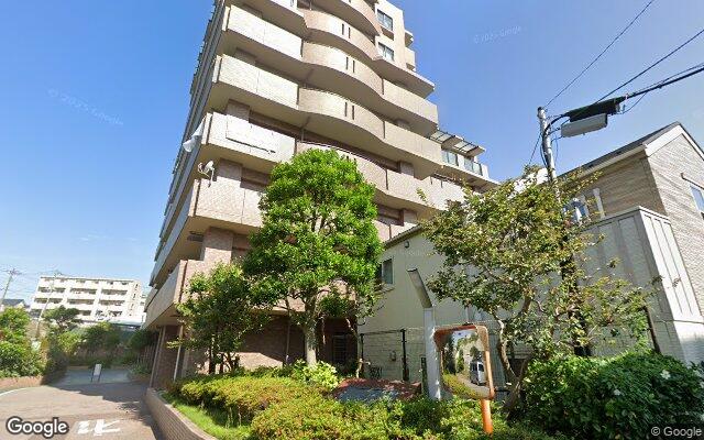 ライオンズガーデン東船橋の外観（Googleストリートビュー）