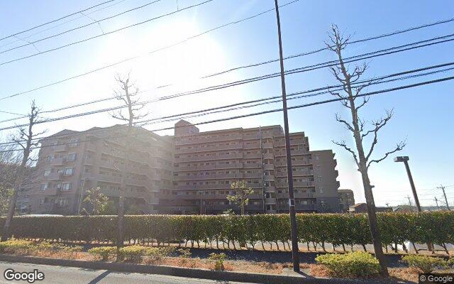 おゆみ野ハイムC館の外観（Googleストリートビュー）