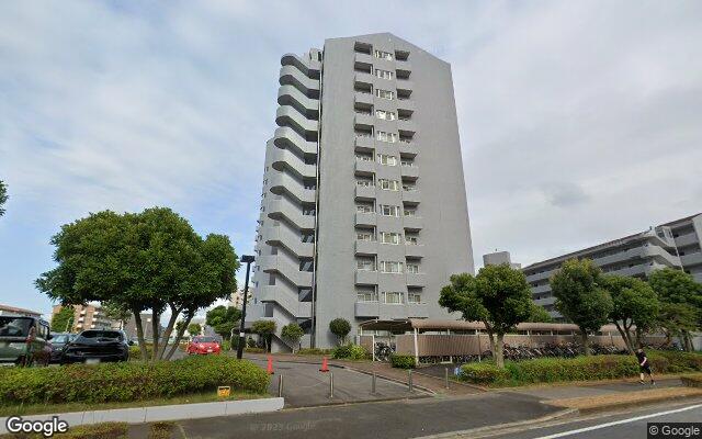 西の原ハイム1番館の外観（Googleストリートビュー）