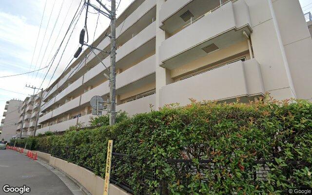 パークサイドシティ船橋の外観（Googleストリートビュー）