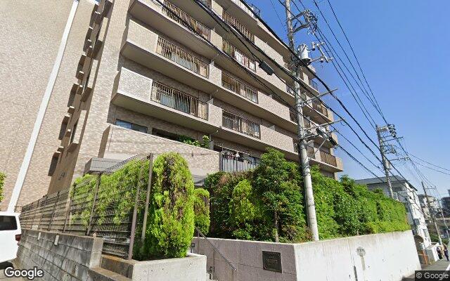 ヒルズ津田沼ガーデニアの外観（Googleストリートビュー）