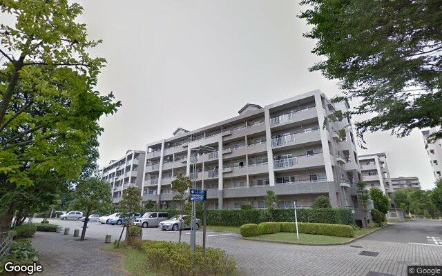プロムナード桜台6番街9号棟の外観（Googleストリートビュー）