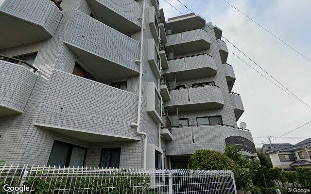 クリオ東船橋壱番館の外観（Googleストリートビュー）