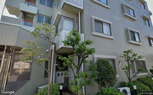 グリーンビレッジ東船橋の外観（Googleストリートビュー）