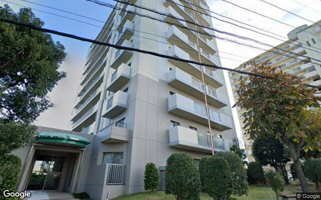 コープシティおゆみ野C棟の外観（Googleストリートビュー）