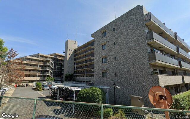 西船橋二丁目パークホームズの外観（Googleストリートビュー）
