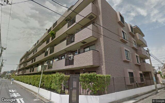 東急ドエルアルス行徳弐番館の外観（Googleストリートビュー）