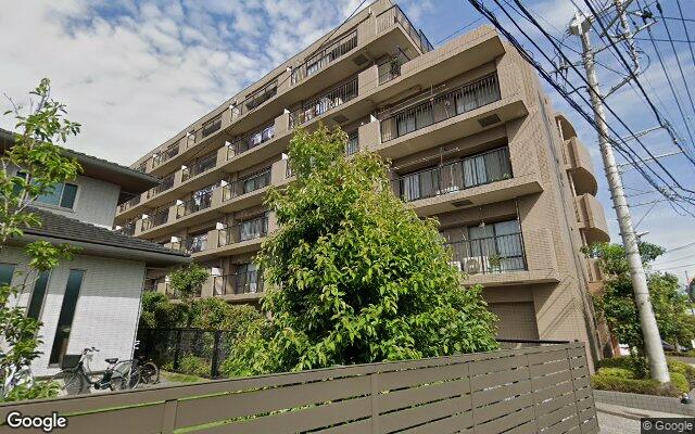 セントラルコート津田沼の外観（Googleストリートビュー）