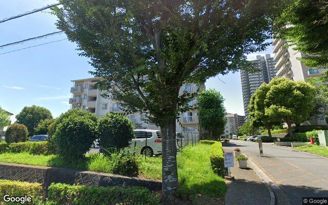 八千代ゆりのき台プラザシティ6号棟の外観（Googleストリートビュー）