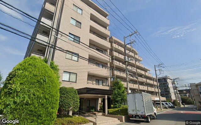 下総中山グランドハイツの外観（Googleストリートビュー）