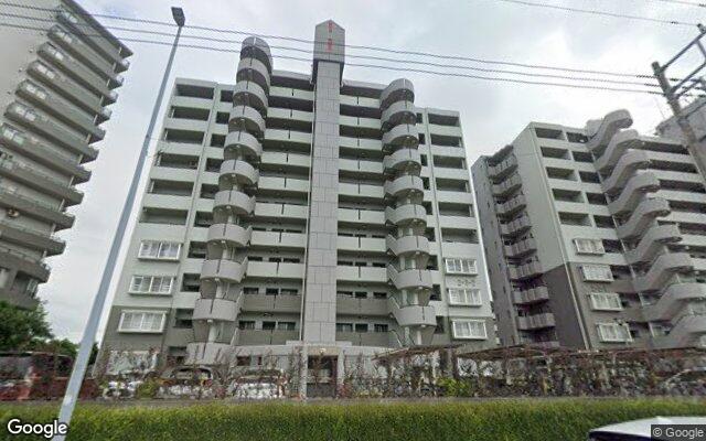 コロネード原山2号棟の外観（Googleストリートビュー）