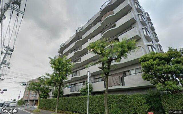 流山ニューシティステージ21ヒルサイドコート壱番館の外観（Googleストリートビュー）