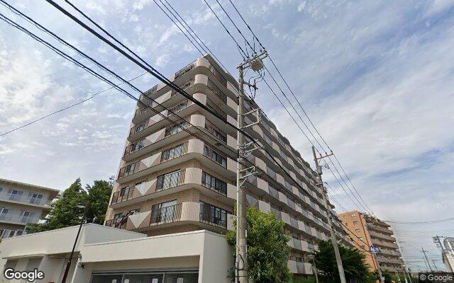 サンフォーレ松戸の外観（Googleストリートビュー）