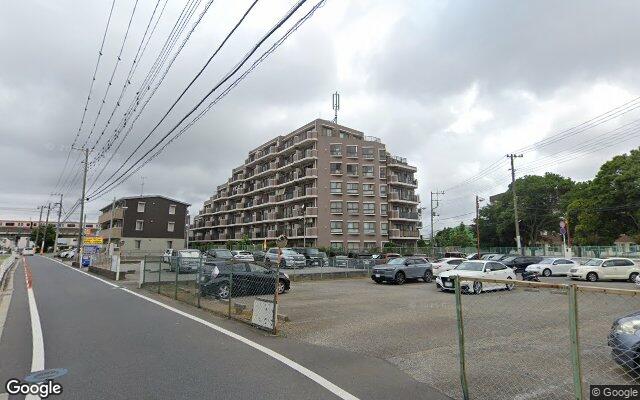 バームハイツ西船橋の外観（Googleストリートビュー）