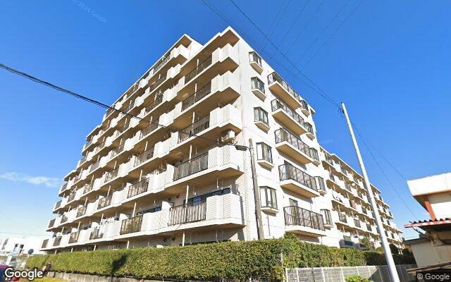 千葉北ダイヤモンドマンションの外観（Googleストリートビュー）