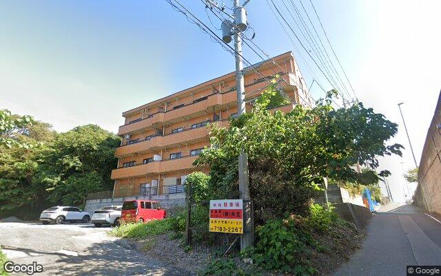 天王台ヒルズの外観（Googleストリートビュー）