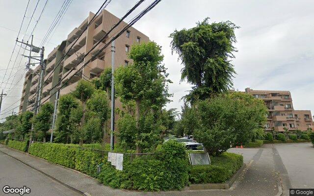 コスモ津田沼グレイスシティの外観（Googleストリートビュー）