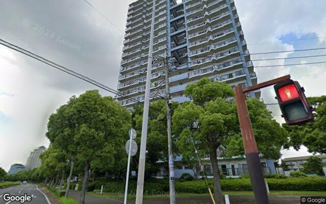 アビック21の外観（Googleストリートビュー）