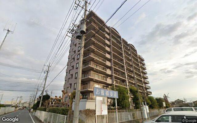 コスモ柏セランスの外観（Googleストリートビュー）