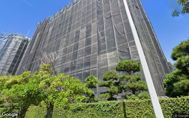 ベイシティ浦安H棟の外観（Googleストリートビュー）