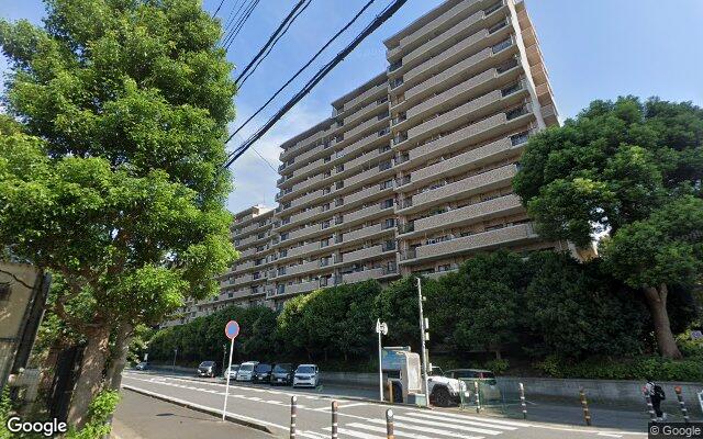ヴィルフォーレ稲毛1番館の外観（Googleストリートビュー）