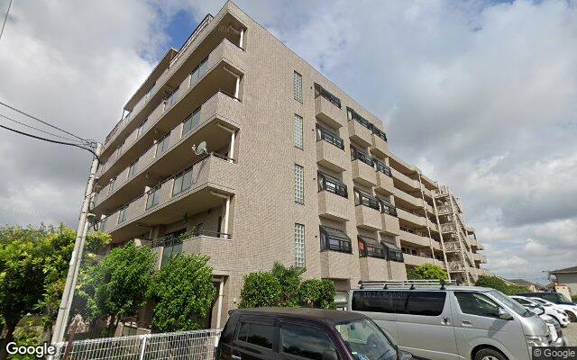 コスモ市川東アヴァンタージュの外観（Googleストリートビュー）