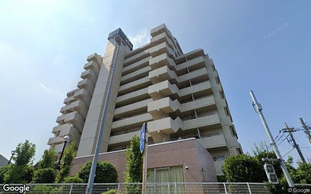 ハイネス勝田台壱番館の外観（Googleストリートビュー）