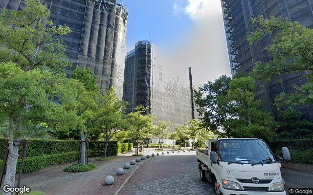 ベイシティ浦安E棟の外観（Googleストリートビュー）