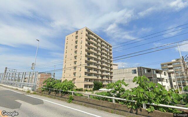 松戸竹ケ花パークハウスの外観（Googleストリートビュー）