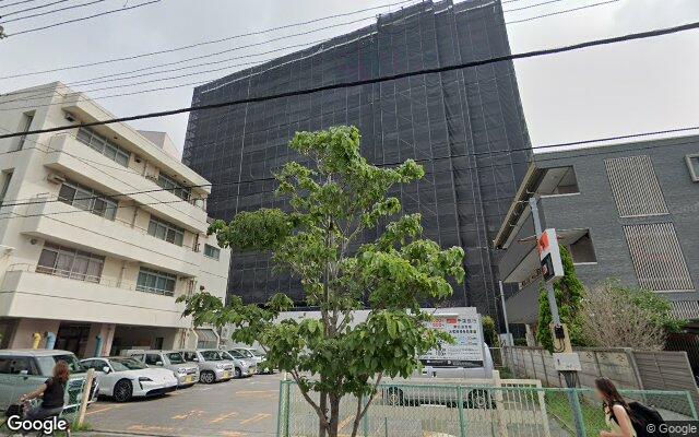 津田沼ハイライズの外観（Googleストリートビュー）
