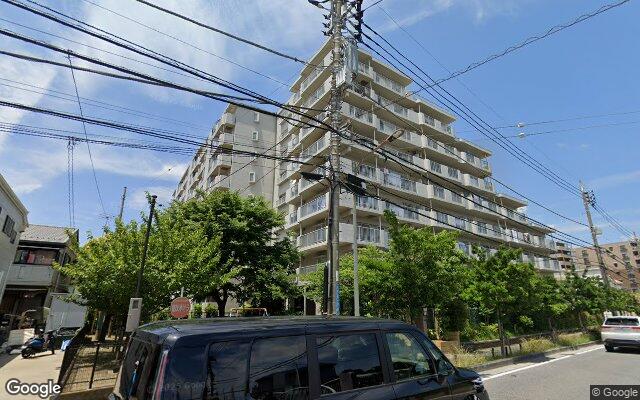 第2市川グリーンハイツの外観（Googleストリートビュー）