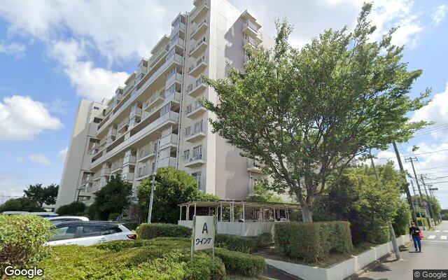 布佐平和台駅前マンションウイングの外観（Googleストリートビュー）