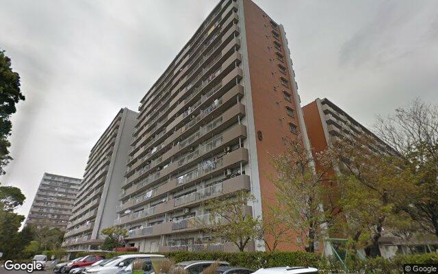 入船東エステート8号棟の外観（Googleストリートビュー）