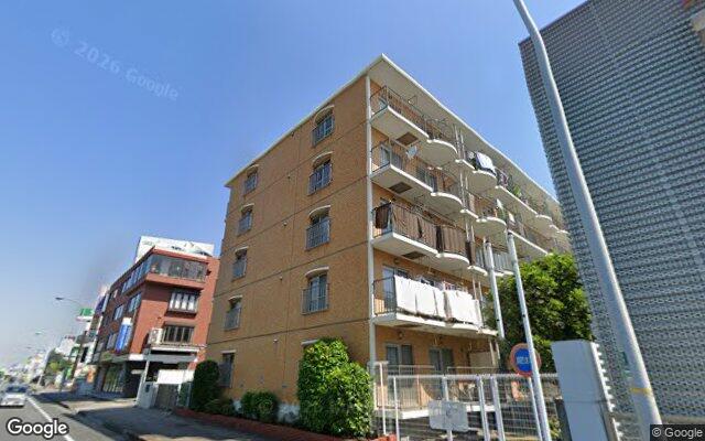ライオンズマンション幕張A棟の外観（Googleストリートビュー）