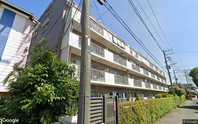 ルックハイツ愛宕の外観（Googleストリートビュー）
