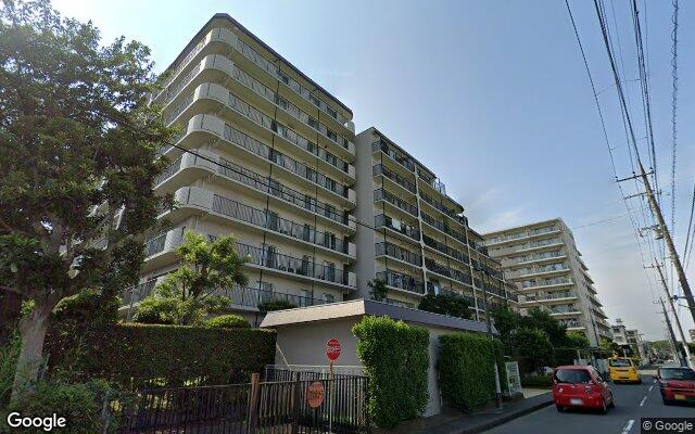 船橋山手スカイハイツの外観（Googleストリートビュー）
