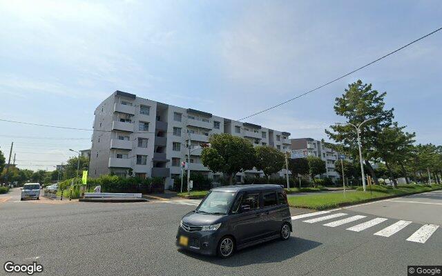高浜南団地の外観（Googleストリートビュー）