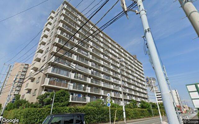 船橋ファミリータウン1号棟の外観（Googleストリートビュー）