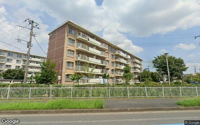 高浜北団地29号棟の外観（Googleストリートビュー）