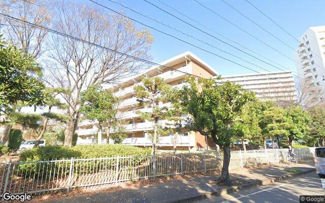 高浜北団地9号棟の外観（Googleストリートビュー）